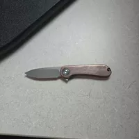 Ніж складаний кишеньковий Civivi Mini Elementum Flipper, (4.7 см) 14C28N / Copper коричневий — Photo 15