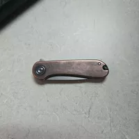 Ніж складаний кишеньковий Civivi Mini Elementum Flipper, (4.7 см) 14C28N / Copper коричневий — Photo 17