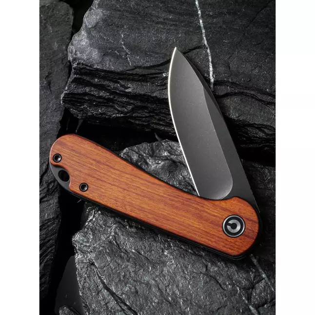 Ніж складаний кишеньковий Civivi Elementum, (7.5 см) D2 / Guibourtia Wood — Photo 8