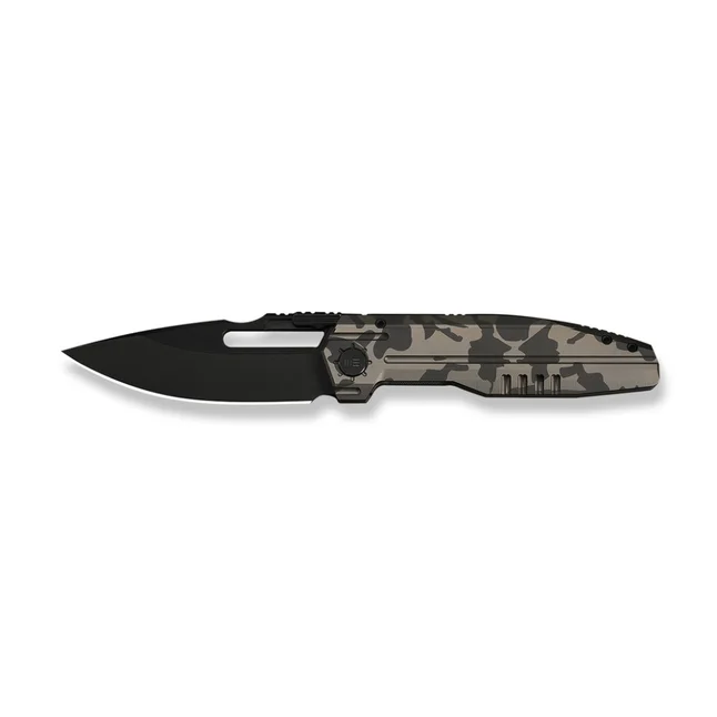 Нож складной туристический Weknife Reveille (9.7 см) Bohler M390 / Titanium песочно-бежевый — Photo 7