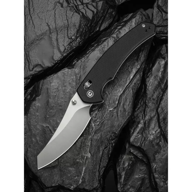 Ніж складаний туристичний Civivi Sixgill, (8.7 см) Nitro-V / G10 чорний — Photo 9