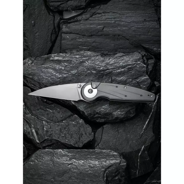 Ніж складаний туристичний Civivi Starflare, (8.4 см) Nitro-V / Aluminum сірий — Photo 16