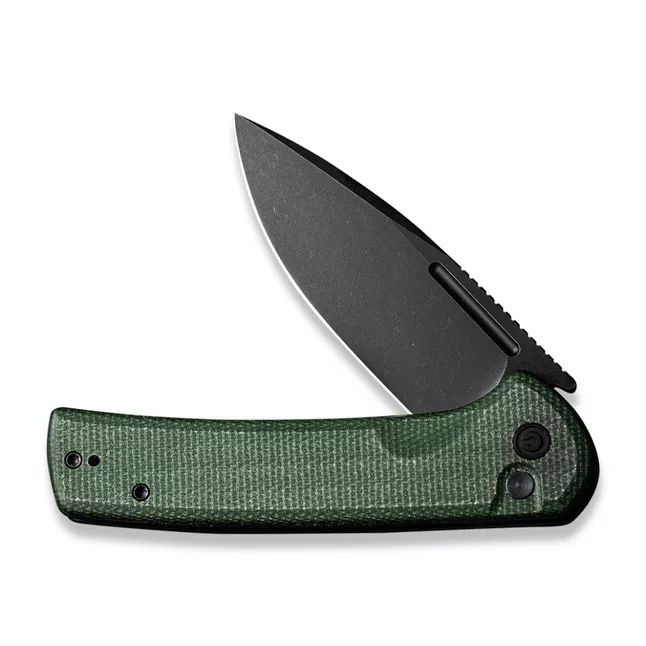 Ніж складаний туристичний Civivi Conspirator, (8.8 см) Nitro-V / Micarta зелений — Photo 6