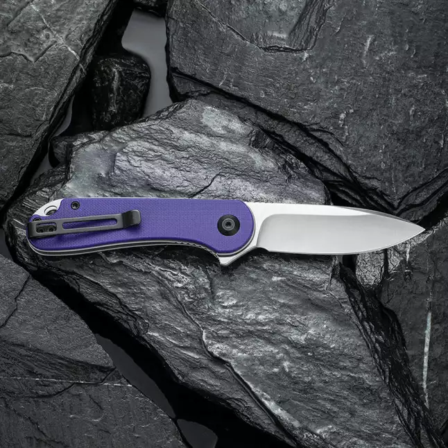 Ніж складаний кишеньковий Civivi Elementum, (7.5 см) D2 / G10 фіолетовий — Photo 8