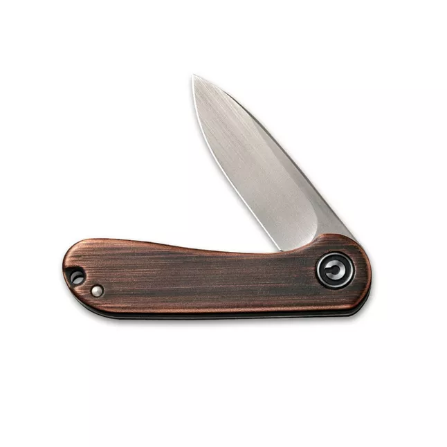 Ніж складаний кишеньковий Civivi Mini Elementum Flipper, (4.7 см) 14C28N / Copper коричневий — Photo 2