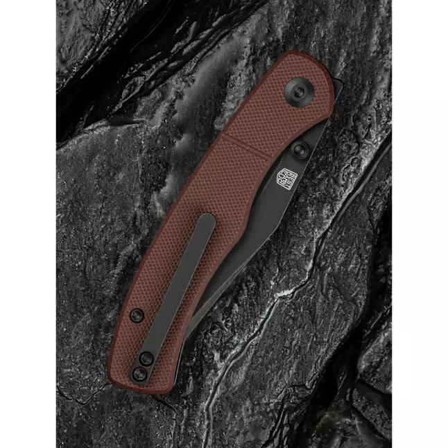 Ніж складаний кишеньковий Civivi Clingman, (7.6 см) Nitro-V / G10 темно-червоний — Photo 13