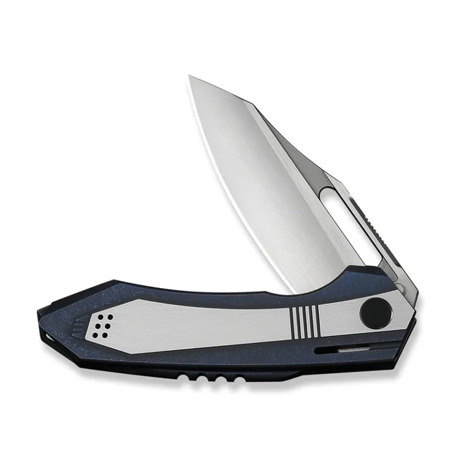 Нож складной туристический Weknife Bogey (9.3 см) Bohler M390 / Titanium синий — Photo 2