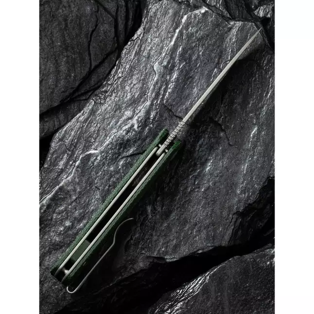 Ніж складаний кишеньковий Civivi Sendy, (7.2 см) Nitro-V / Micarta темно-зелений — Photo 17