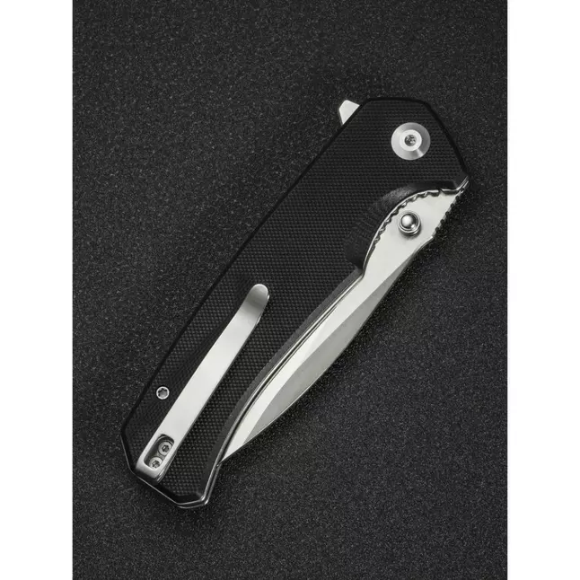 Ніж складаний туристичний Sencut Skarnax, (9.6 см) 9Cr18MoV / G10 чорний — Photo 11