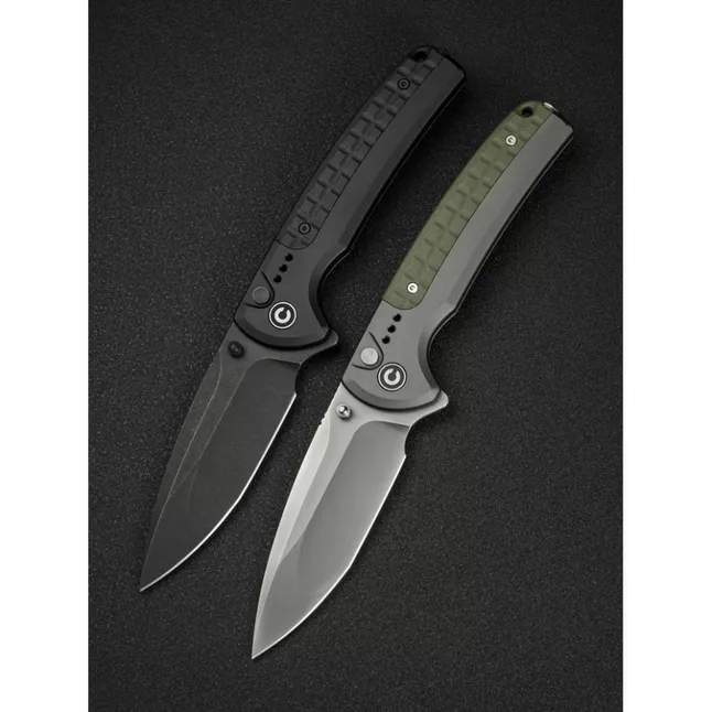 Ніж складаний туристичний Civivi Sentinel Strike II, (9.4 см) Nitro-V / Aluminum &amp; FRN чорний — Photo 18