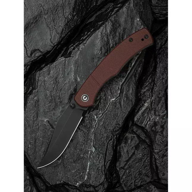 Ніж складаний кишеньковий Civivi Clingman, (7.6 см) Nitro-V / G10 темно-червоний — Photo 9