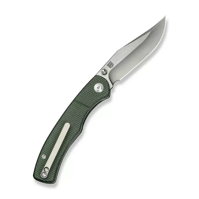 Ніж складаний кишеньковий Civivi Clingman, (7.6 см) Nitro-V / Micarta темно-зелений — Photo 1