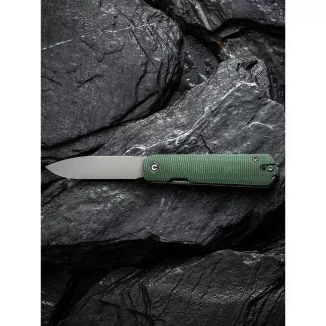 Ніж складаний кишеньковий Civivi Sendy, (7.2 см) Nitro-V / Micarta темно-зелений — Photo 18