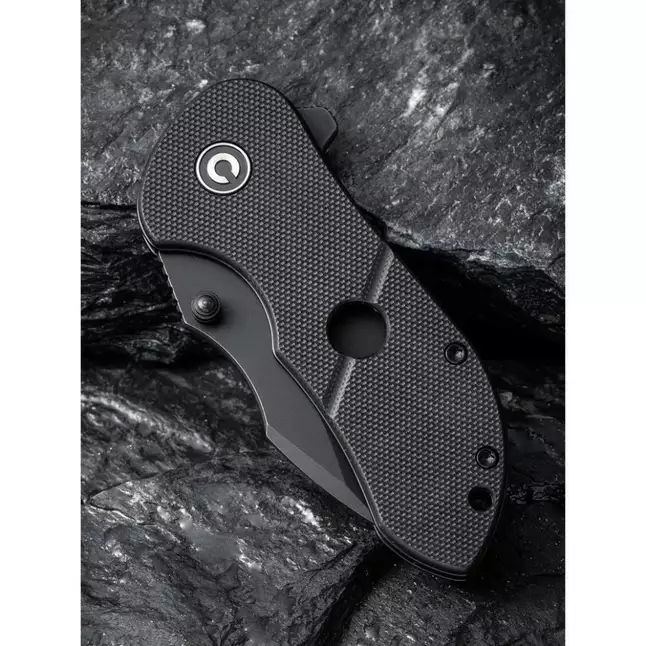 Ніж складаний кишеньковий Civivi Gordo, (6.4 см) D2 / G10 чорний — Photo 12