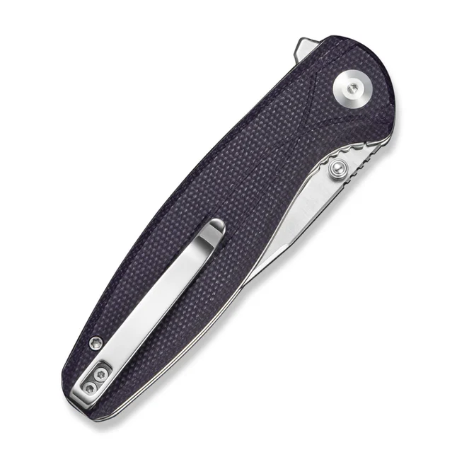 Нож складной туристический Sencut Vyrce (8.9 см) D2 / Canvas Micarta фиолетовый — Photo 4