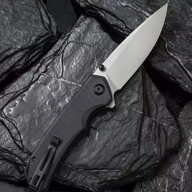 Ніж складаний туристичний Civivi Brazen, (8.8 см) 14C28N / G10 чорний — Photo 1