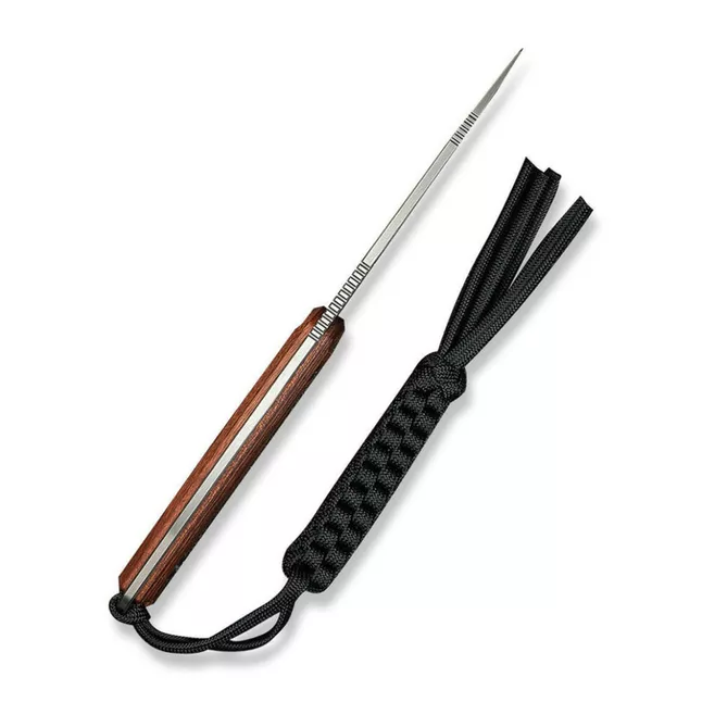 Ніж фіксований тактичний Civivi Timberbark, (8.1 см) 14C28N / Guibourtia Wood — Photo 8