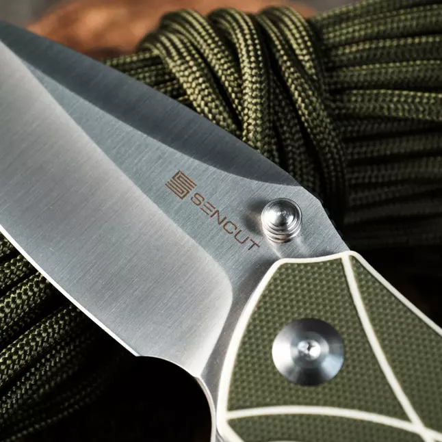 Ніж складаний туристичний Sencut Hyrax, (8.4 см) 9Cr18MoV / G10 сірий — Photo 10