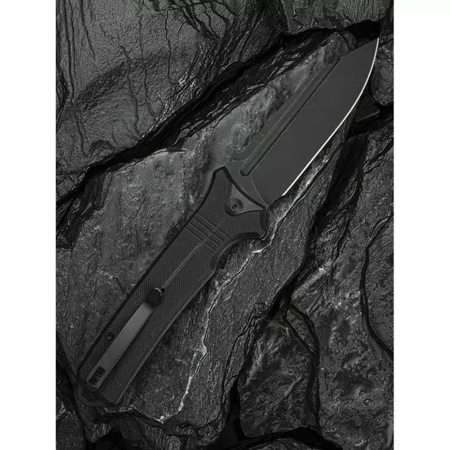 Ніж складаний туристичний Civivi Neurohaptic, (9.5 см) Nitro-V / G10 чорний — Photo 10