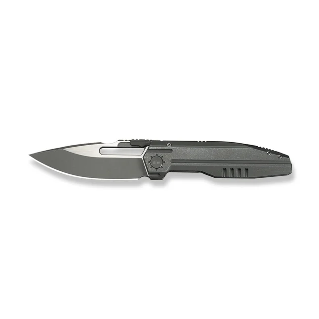 Нож складной туристический Weknife Reveille (9.7 см) Bohler M390 / Titanium оливково-серый — Photo 7
