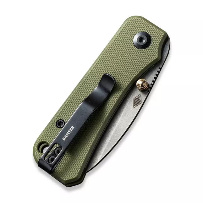 Ніж складаний кишеньковий Civivi Baby Banter, (5.9 см) Nitro-V / G10 зелений — Photo 5