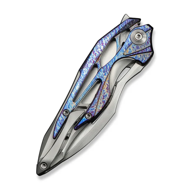 Ніж складаний туристичний Weknife Arrakis (8.8 см) Vanax / Titanium сірий — Photo 4