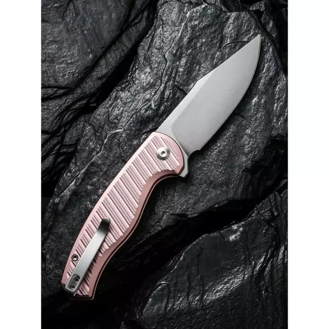 Ніж складаний туристичний Civivi Stormhowl, (8.4 см) Nitro-V / Aluminum рожевий — Photo 10