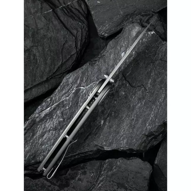 Ніж складаний туристичний Civivi Starflare, (8.4 см) Nitro-V / Aluminum сірий — Photo 15