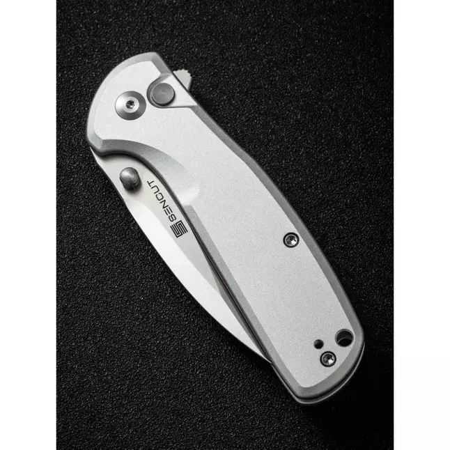 Ніж складаний кишеньковий Sencut ArcBlast, (7.6 см) 9Cr18MoV / Aluminum сірий — Photo 10