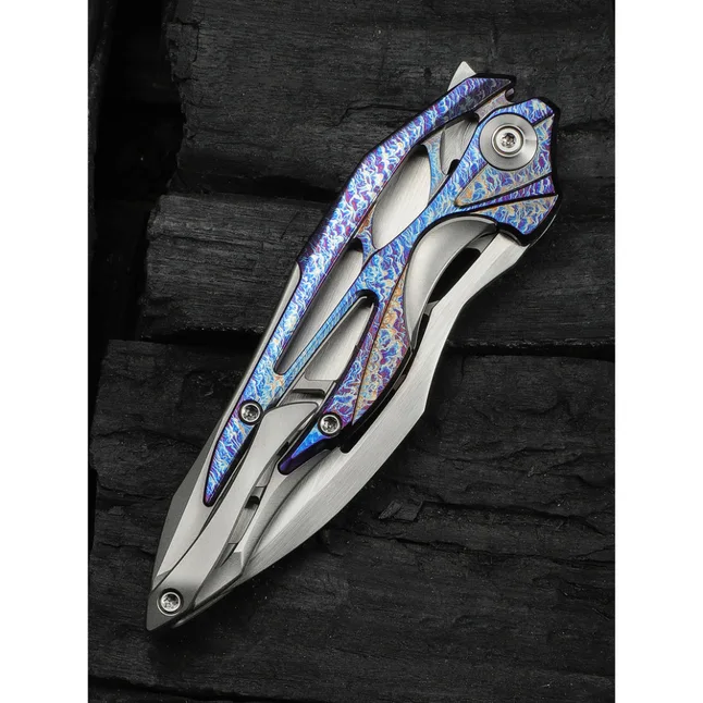 Ніж складаний туристичний Weknife Arrakis (8.8 см) Vanax / Titanium сірий — Photo 9