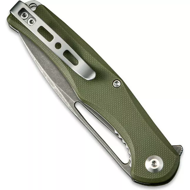 Ніж складаний туристичний Sencut Citius, (8.4 см) 9Cr18MoV / G10 зелений — Photo 4