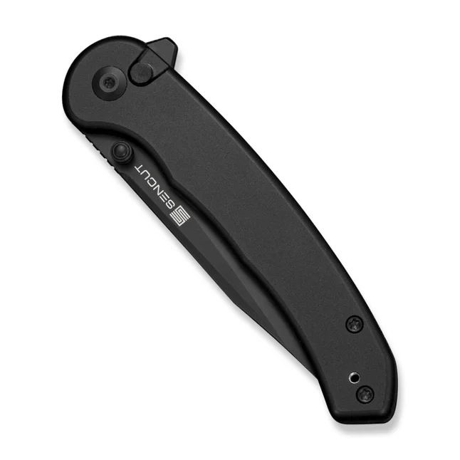 Нож складной туристический Sencut Ingot (8.2 см) D2 / Aluminum черный — Photo 3