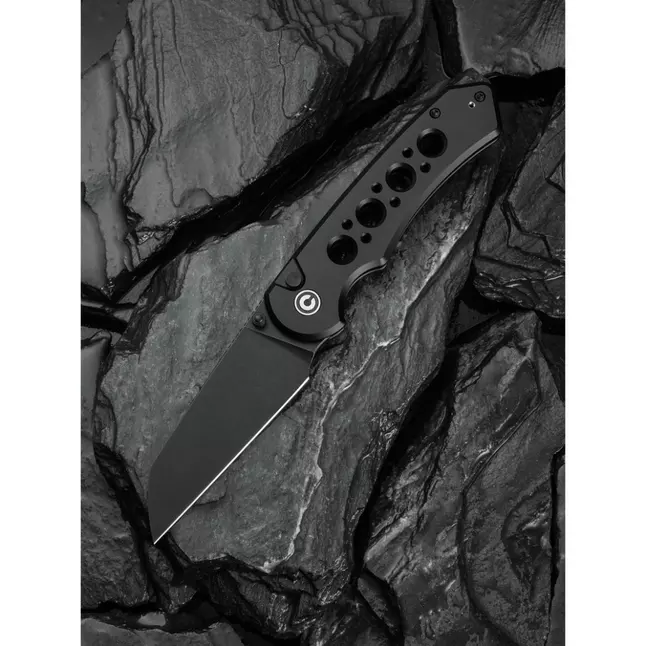 Ніж складаний туристичний Civivi Pragma Prime, (8.9 см) 14C28N / Aluminum чорний — Photo 9