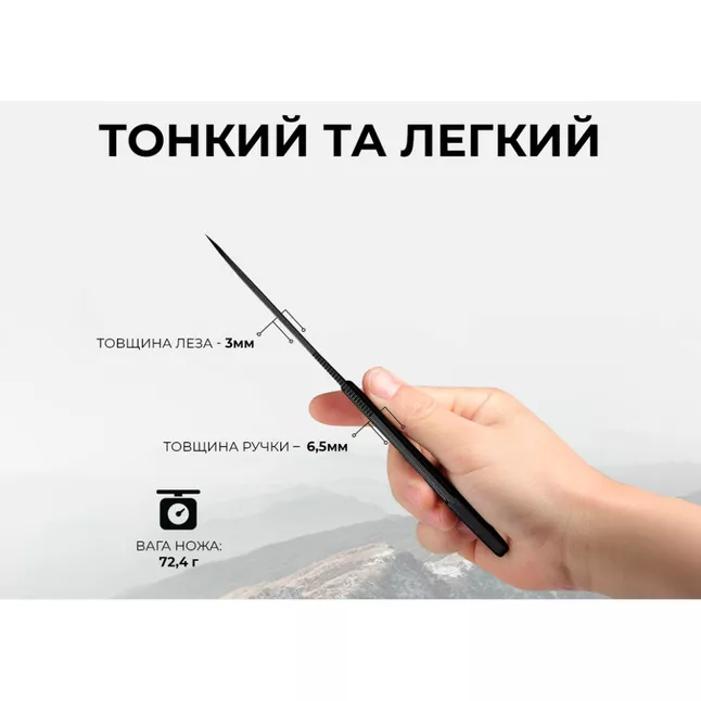 Нож фиксированный тактический Civivi Varius, (9.5 см) D2 / G10 черный — Photo 11