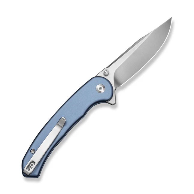 Нож складной туристический Sencut Ingot (8.2 см) D2 / Aluminum синий — Photo 1