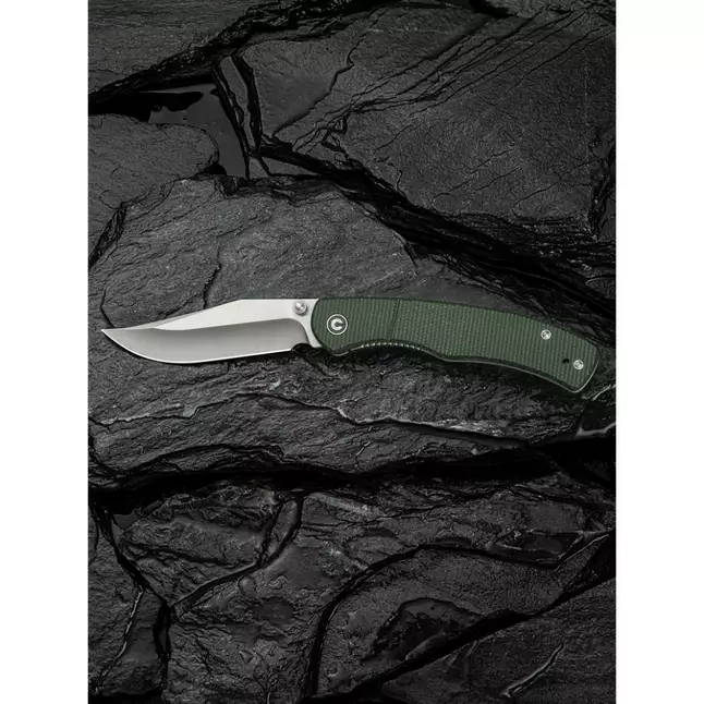 Ніж складаний кишеньковий Civivi Clingman, (7.6 см) Nitro-V / Micarta темно-зелений — Photo 16