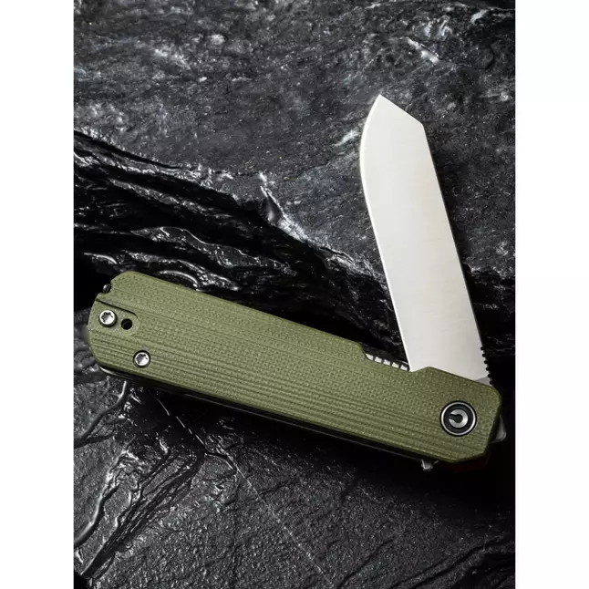 Ніж складаний кишеньковий Civivi Sendy, (7.2 см) Nitro-V / G10 темно-зелений — Photo 13