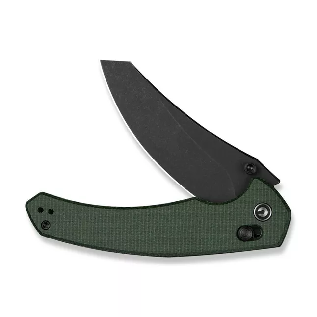 Ніж складаний туристичний Civivi Sixgill, (8.7 см) Nitro-V / Micarta темно-зелений — Photo 2