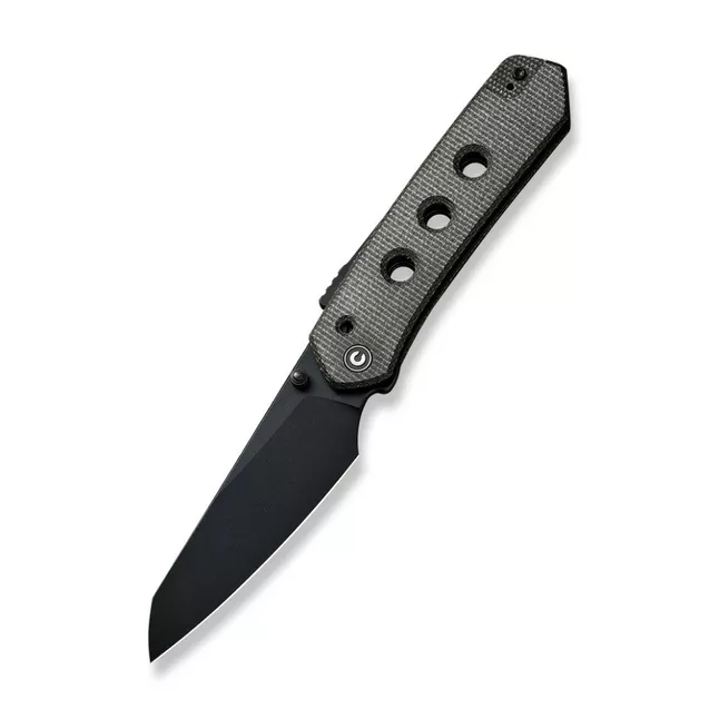 Ніж складаний туристичний Civivi Vision FG, (8.9 см) Nitro-V / Micarta темно-сірий