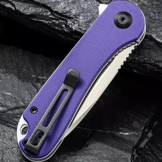 Ніж складаний кишеньковий Civivi Elementum, (7.5 см) D2 / G10 фіолетовий — Photo 5