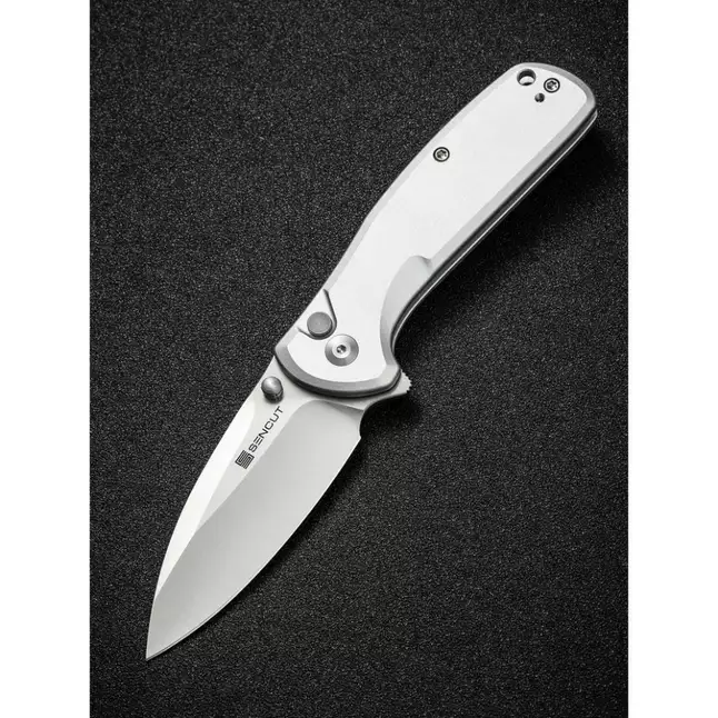 Ніж складаний кишеньковий Sencut ArcBlast, (7.6 см) 9Cr18MoV / Aluminum сірий — Photo 7