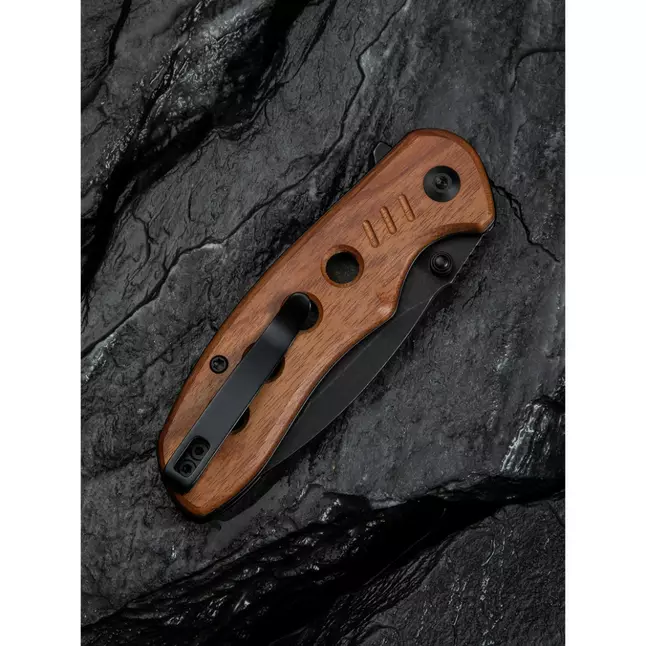 Ніж складаний кишеньковий Civivi Triptych, (7.6 см) 14C28N / Guibourtia Wood — Photo 13