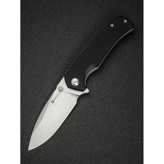 Ніж складаний туристичний Sencut Skarnax, (9.6 см) 9Cr18MoV / G10 чорний — Photo 7