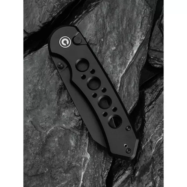 Ніж складаний туристичний Civivi Pragma Prime, (8.9 см) 14C28N / Aluminum чорний — Photo 12