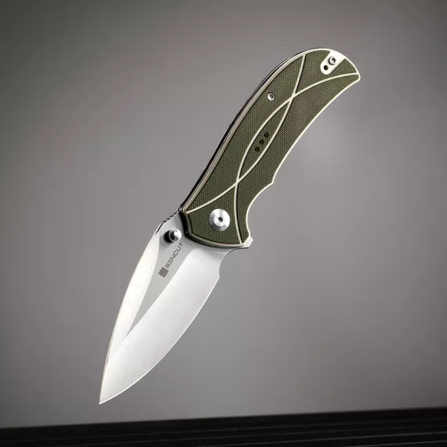 Ніж складаний туристичний Sencut Hyrax, (8.4 см) 9Cr18MoV / G10 сірий — Photo 8