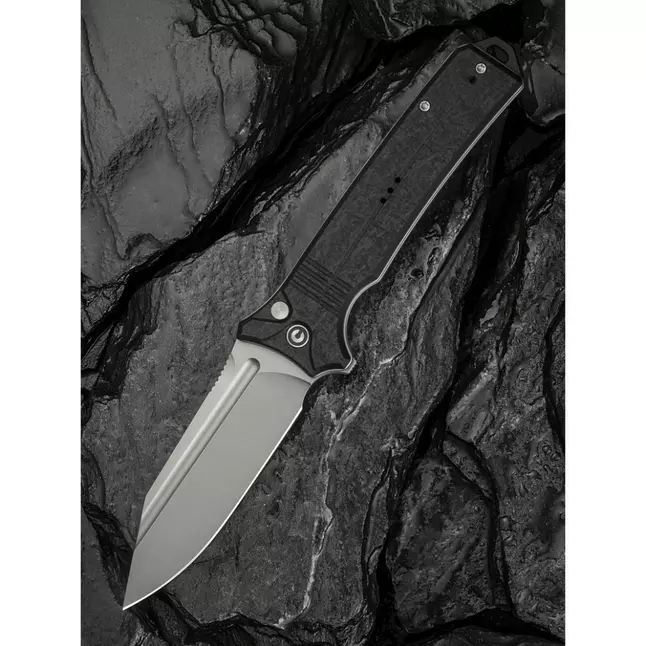 Ніж складаний туристичний Civivi Neurohaptic, (9.5 см) Nitro-V / G10 чорний — Photo 9