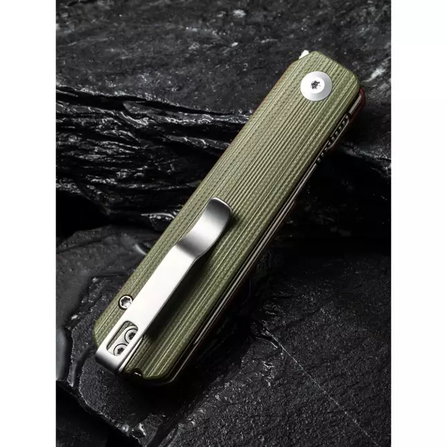 Ніж складаний кишеньковий Civivi Sendy, (7.2 см) Nitro-V / G10 темно-зелений — Photo 15