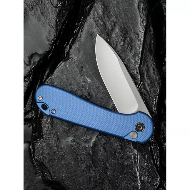 Нож складной карманный Civivi Elementum II, (7.5 см) Nitro-V / Aluminum синий — Photo 11