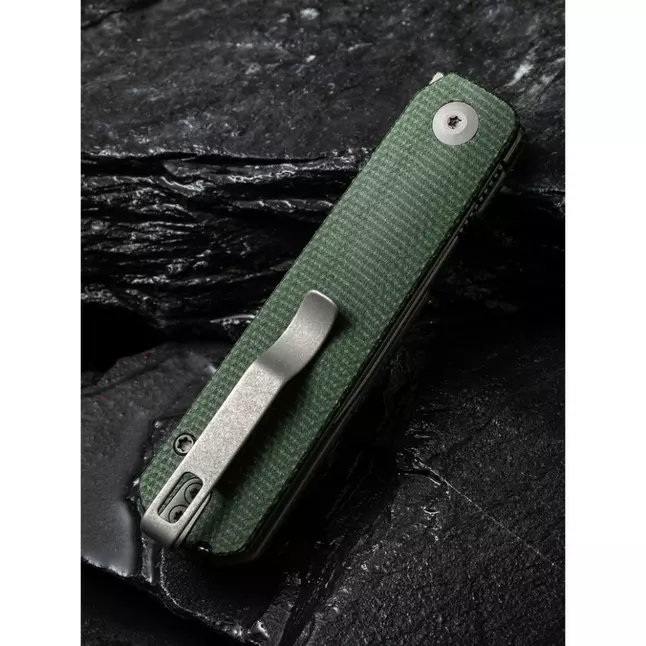 Ніж складаний кишеньковий Civivi Sendy, (7.2 см) Nitro-V / Micarta темно-зелений — Photo 15