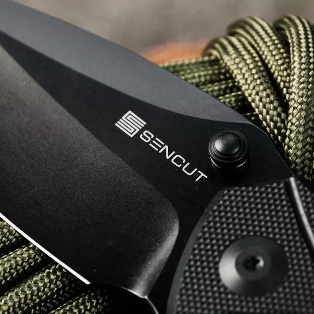 Ніж складаний туристичний Sencut Hyrax, (8.4 см) 9Cr18MoV / G10 чорний — Photo 10